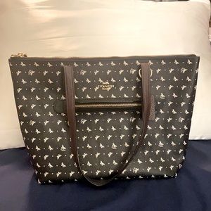 Coach Butterfly Taylor Dot Tote